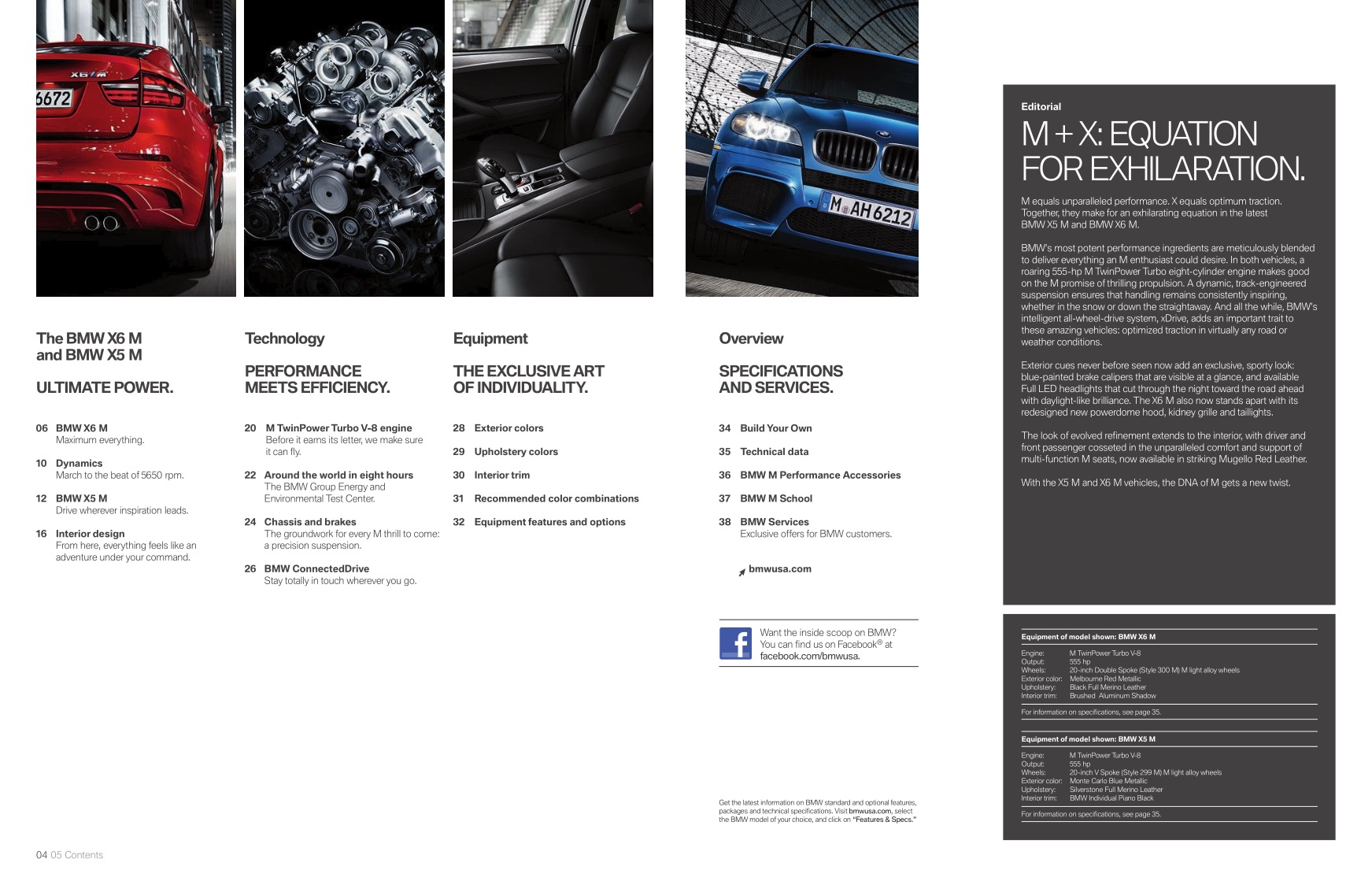 2013 BMW X5M Brochure Page 20